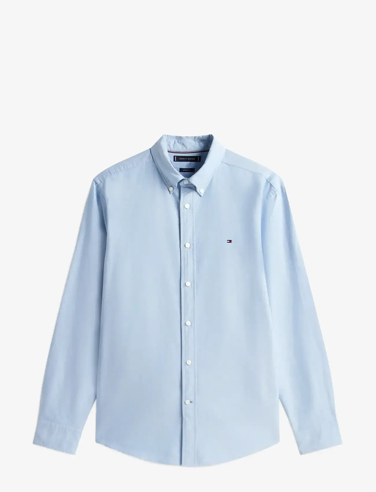 Tommy Hilfiger - SOLID HERITAGE OXFORD RF SHIRT - basic skjorter - shirt blue - 1