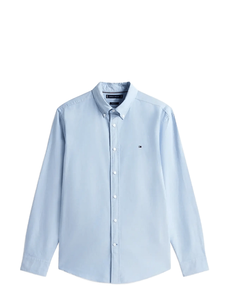 Tommy Hilfiger - SOLID HERITAGE OXFORD RF SHIRT - basic skjorter - shirt blue - 1