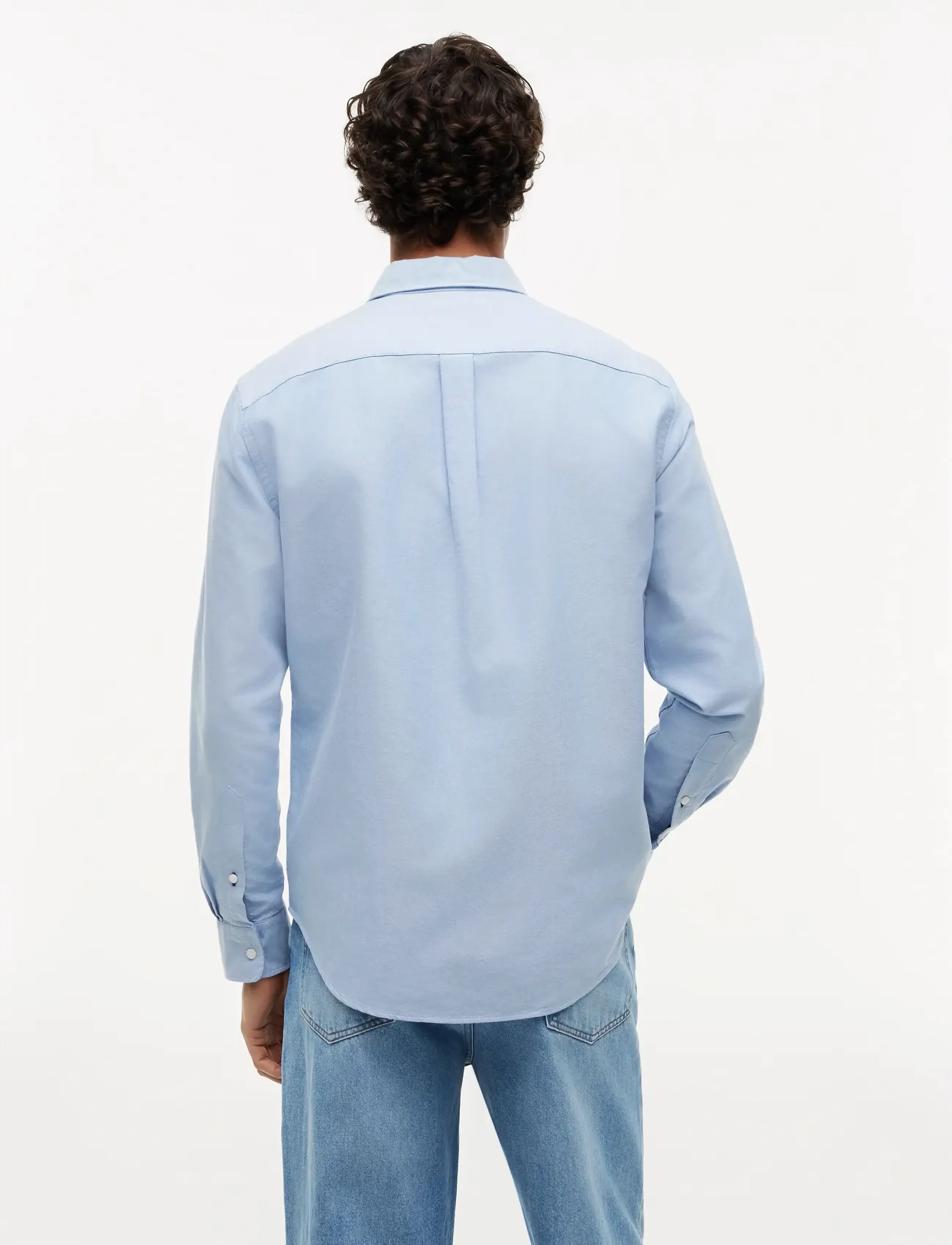 Tommy Hilfiger - SOLID HERITAGE OXFORD RF SHIRT - oxford-skjortor - shirt blue - 3
