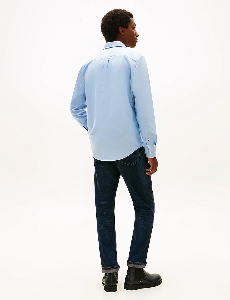 Tommy Hilfiger - SOLID HERITAGE OXFORD RF SHIRT - basic skjorter - shirt blue - 5