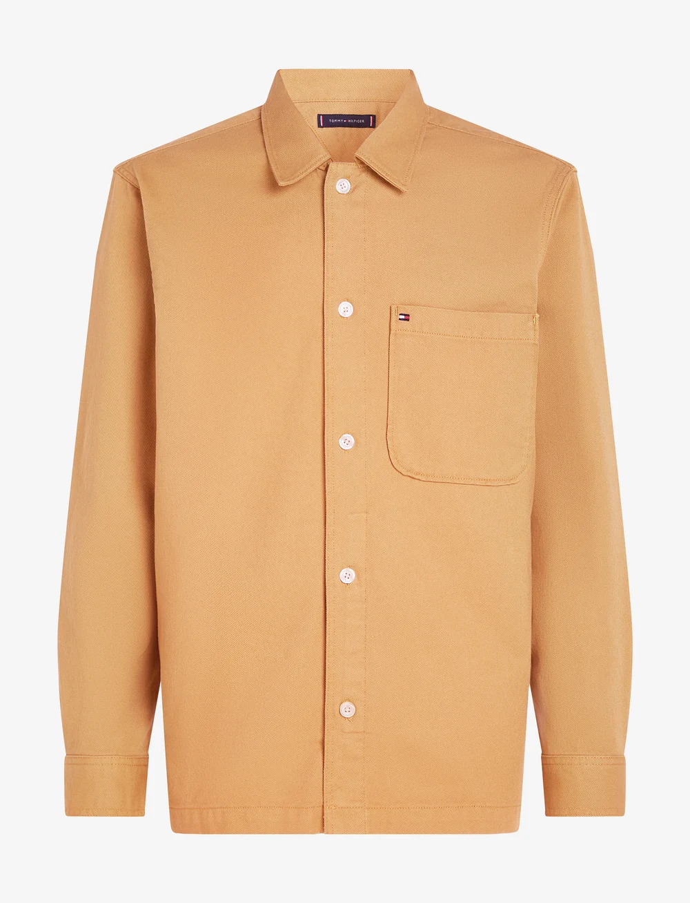Tommy Hilfiger - TWILL SHIRT JACKET - fall jackets - classic khaki - 0