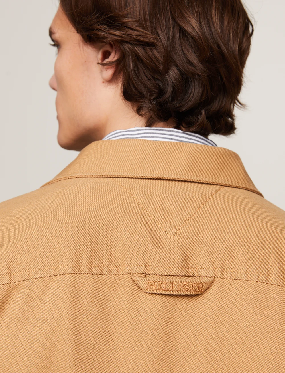 Tommy Hilfiger - TWILL SHIRT JACKET - fall jackets - classic khaki - 2