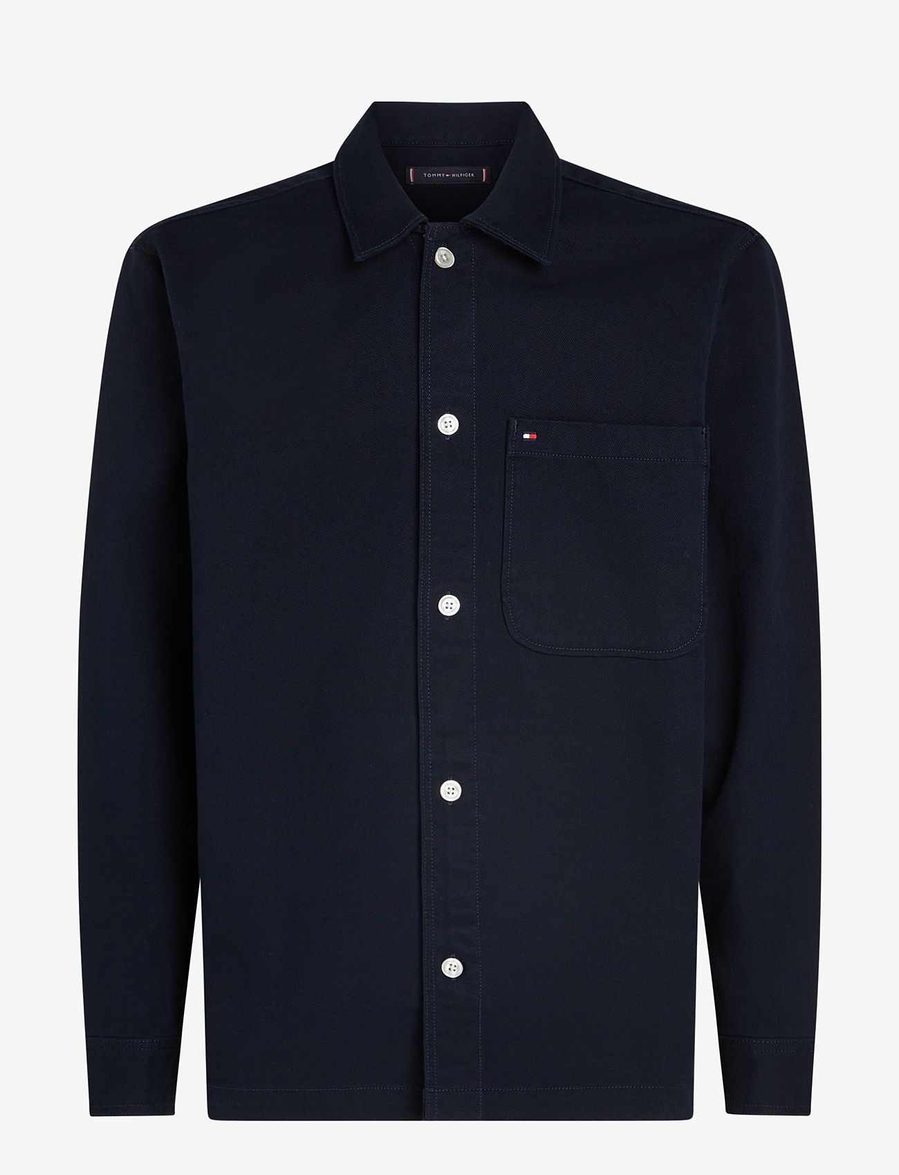 Tommy Hilfiger - TWILL SHIRT JACKET - desert sky - 1