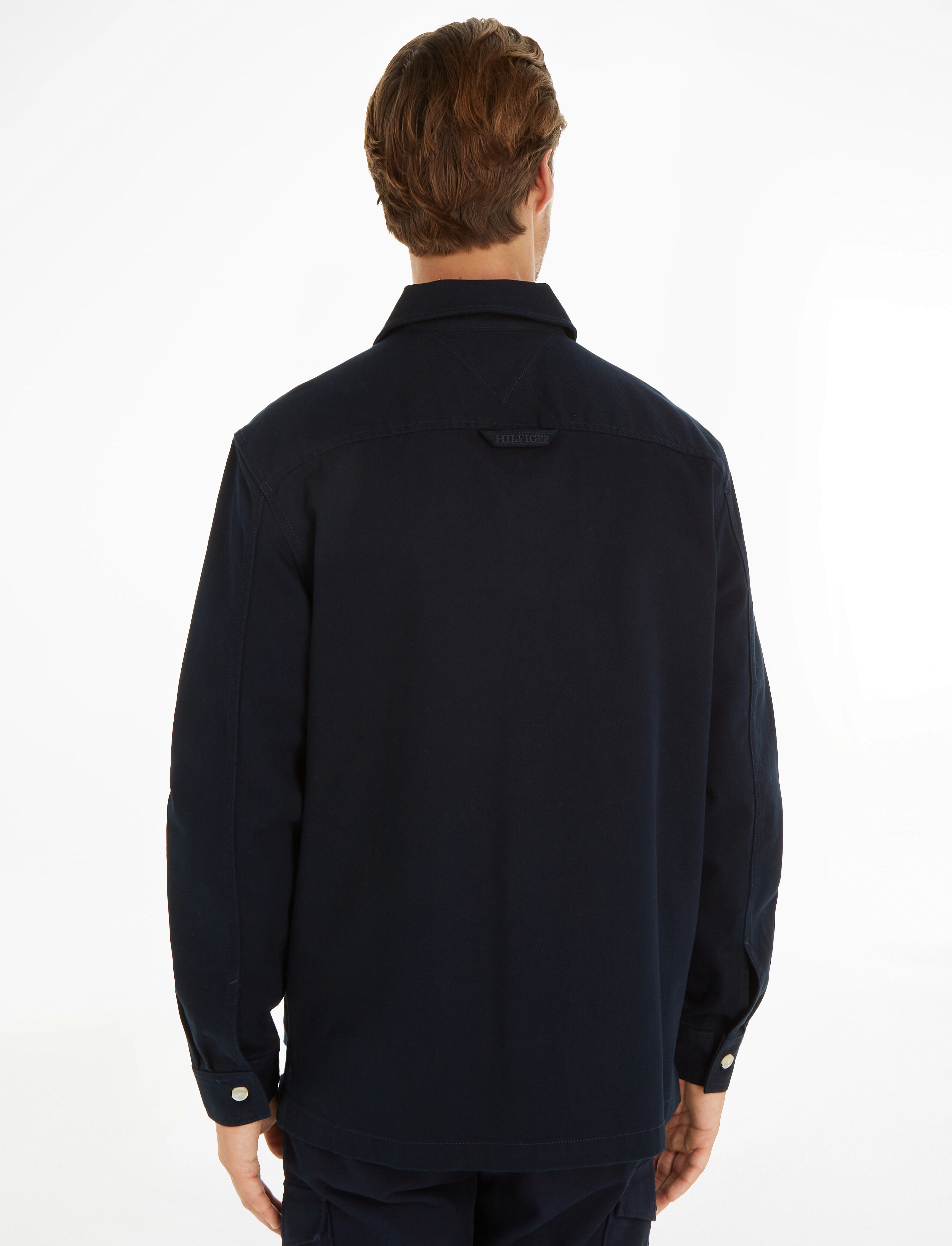 Tommy Hilfiger - TWILL SHIRT JACKET - desert sky - 3