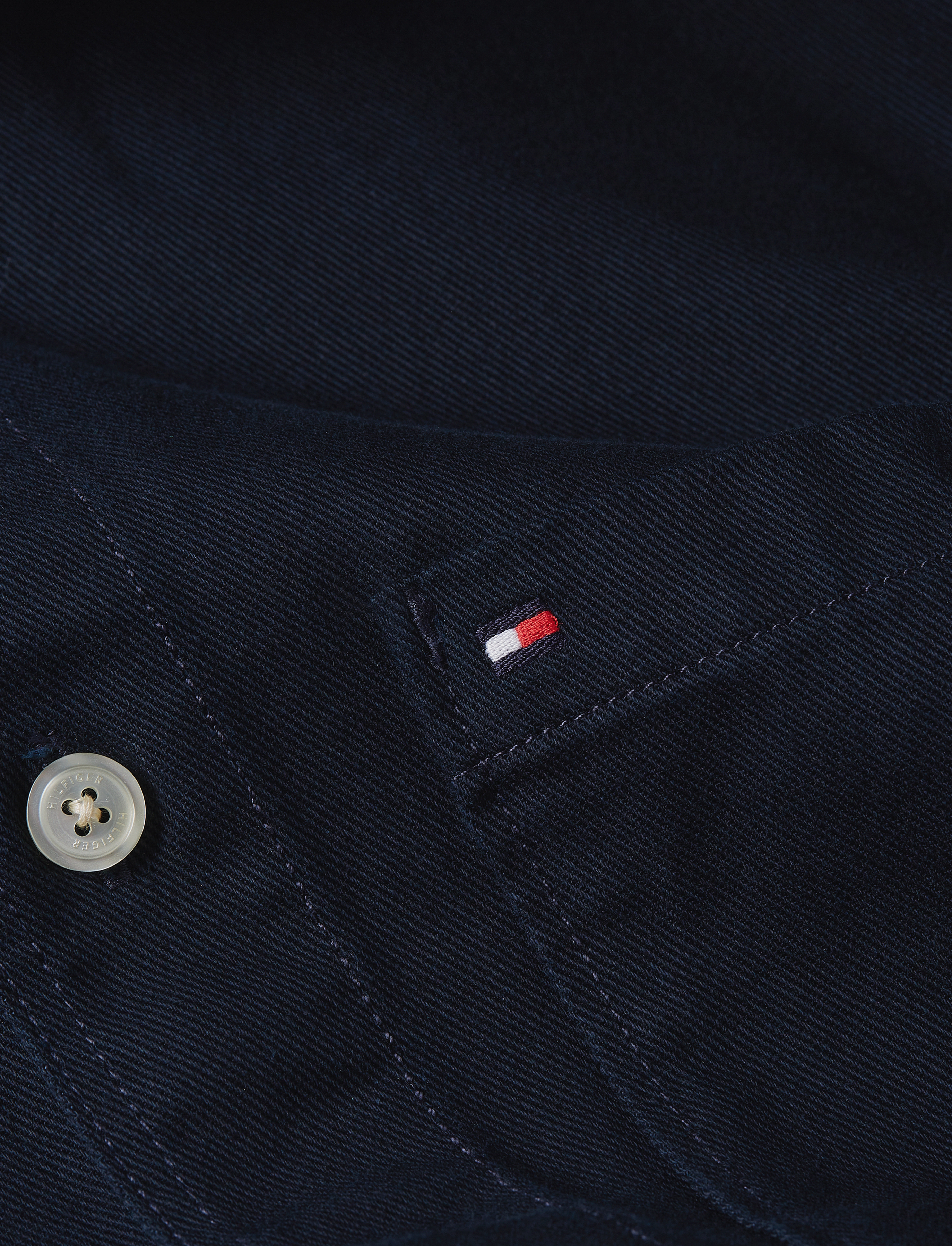 Tommy Hilfiger - TWILL SHIRT JACKET - desert sky - 5