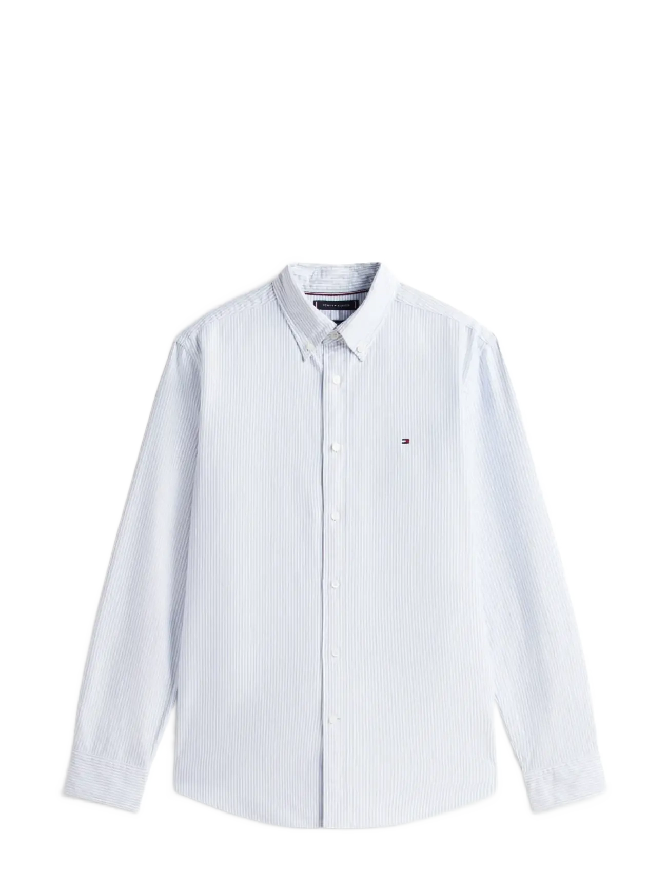 Tommy Hilfiger HERITAGE OXFORD STRIPE RF SHIRT - Skjorter - SHIRT BLUE   WHITE / blue