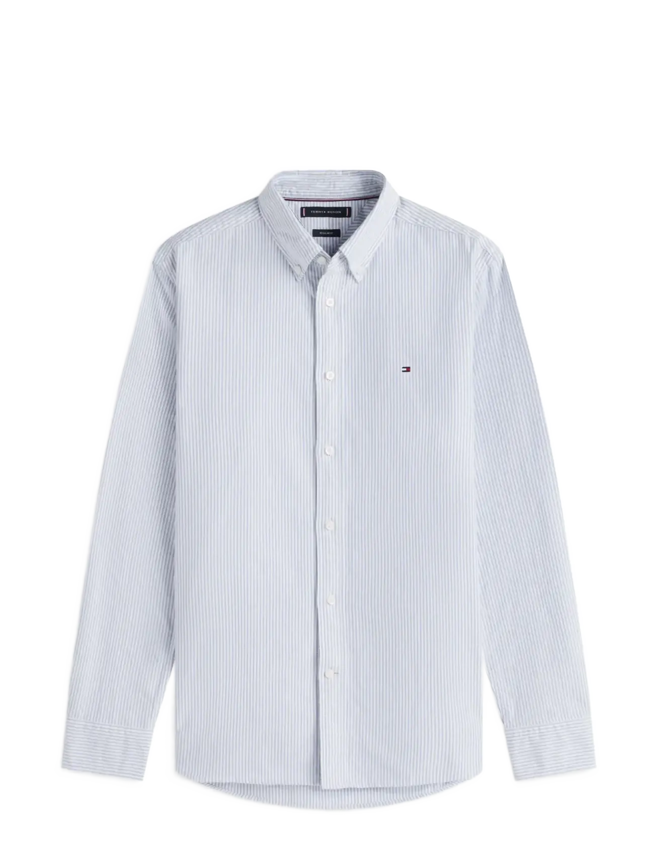 Tommy Hilfiger - HERITAGE OXFORD STRIPE RF SHIRT - gestreifte hemden - shirt blue   white - 1