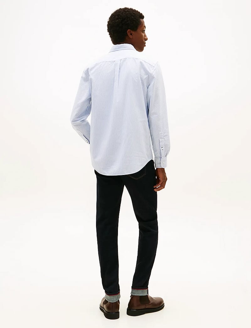 Tommy Hilfiger - HERITAGE OXFORD STRIPE RF SHIRT - basic skjortor - shirt blue white - 3