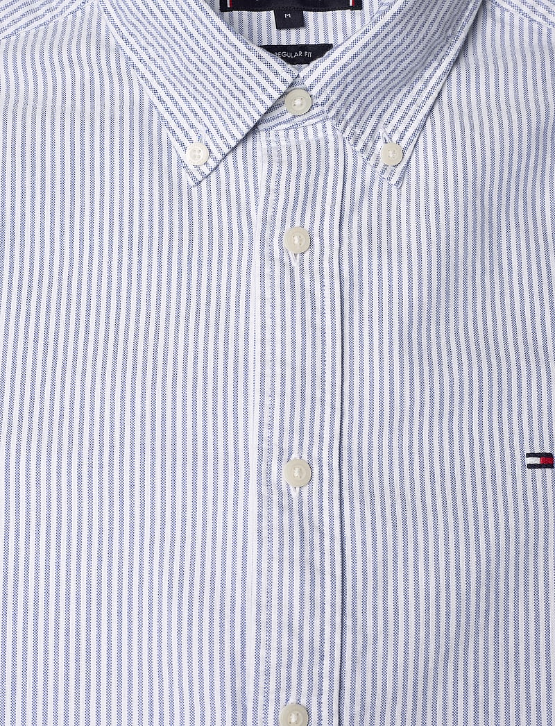 Tommy Hilfiger - HERITAGE OXFORD STRIPE RF SHIRT - tavalised t-särgid - shirt blue / white - 5