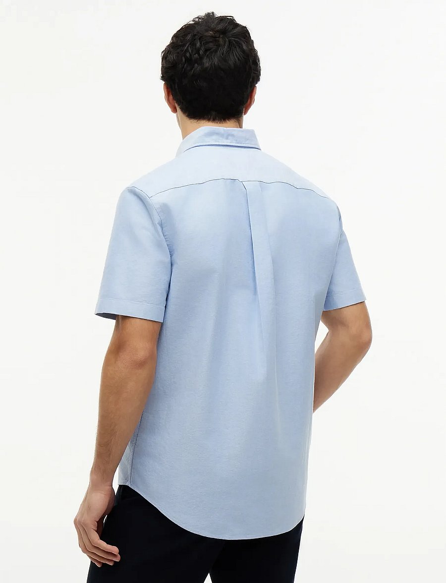 Tommy Hilfiger - HERITAGE OXFORD RF SHIRT S/S - kortærmede skjorter - shirt blue - 3