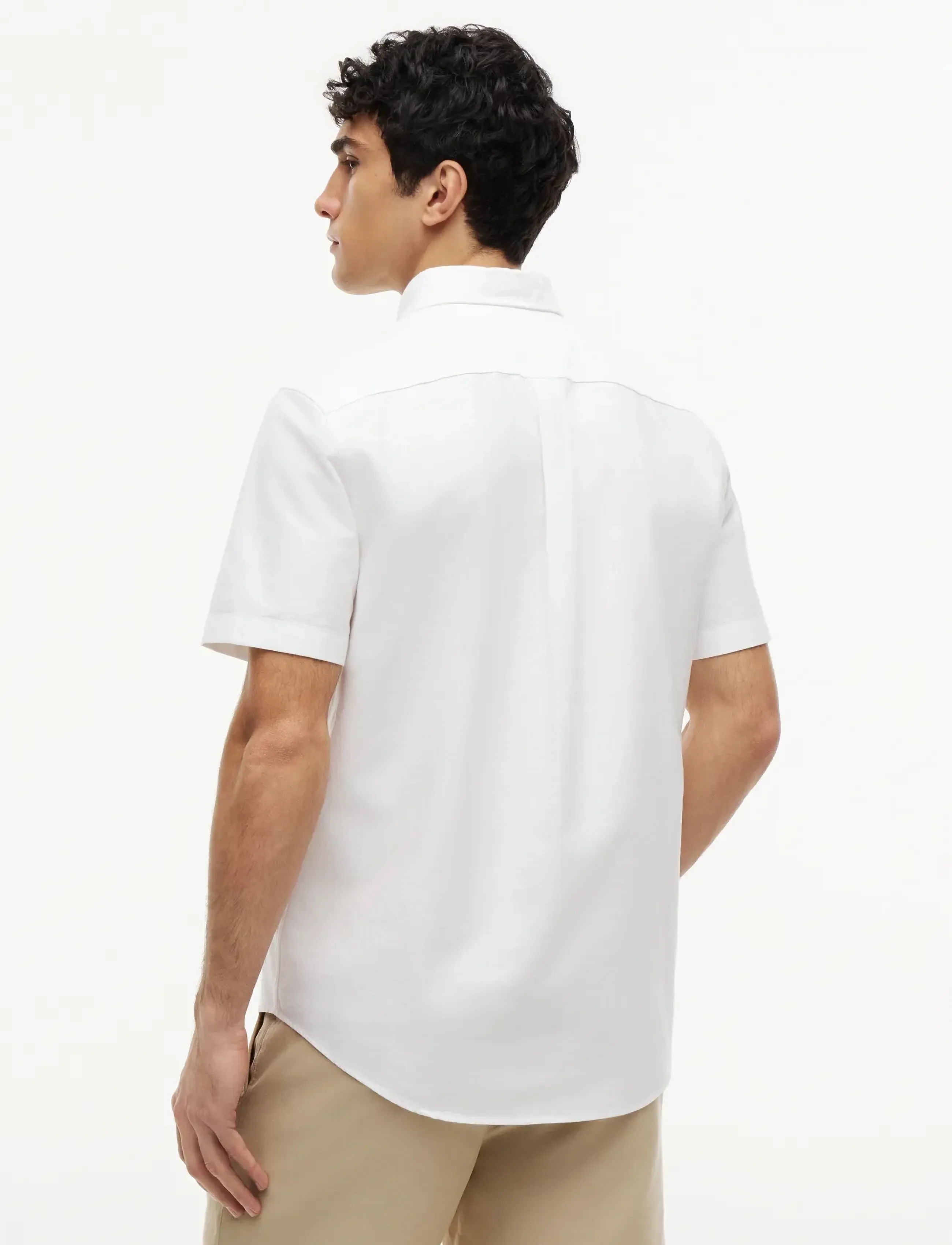 Tommy Hilfiger - HERITAGE OXFORD RF SHIRT S/S - kortærmede skjorter - white - 2