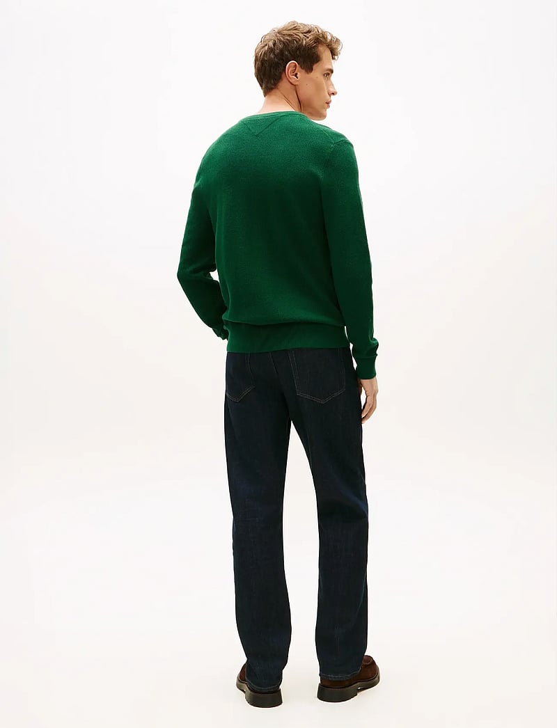 Tommy Hilfiger - ESSENTIAL STRUCTURE CREW NECK - rundhalsad - ornamental green heather - 3