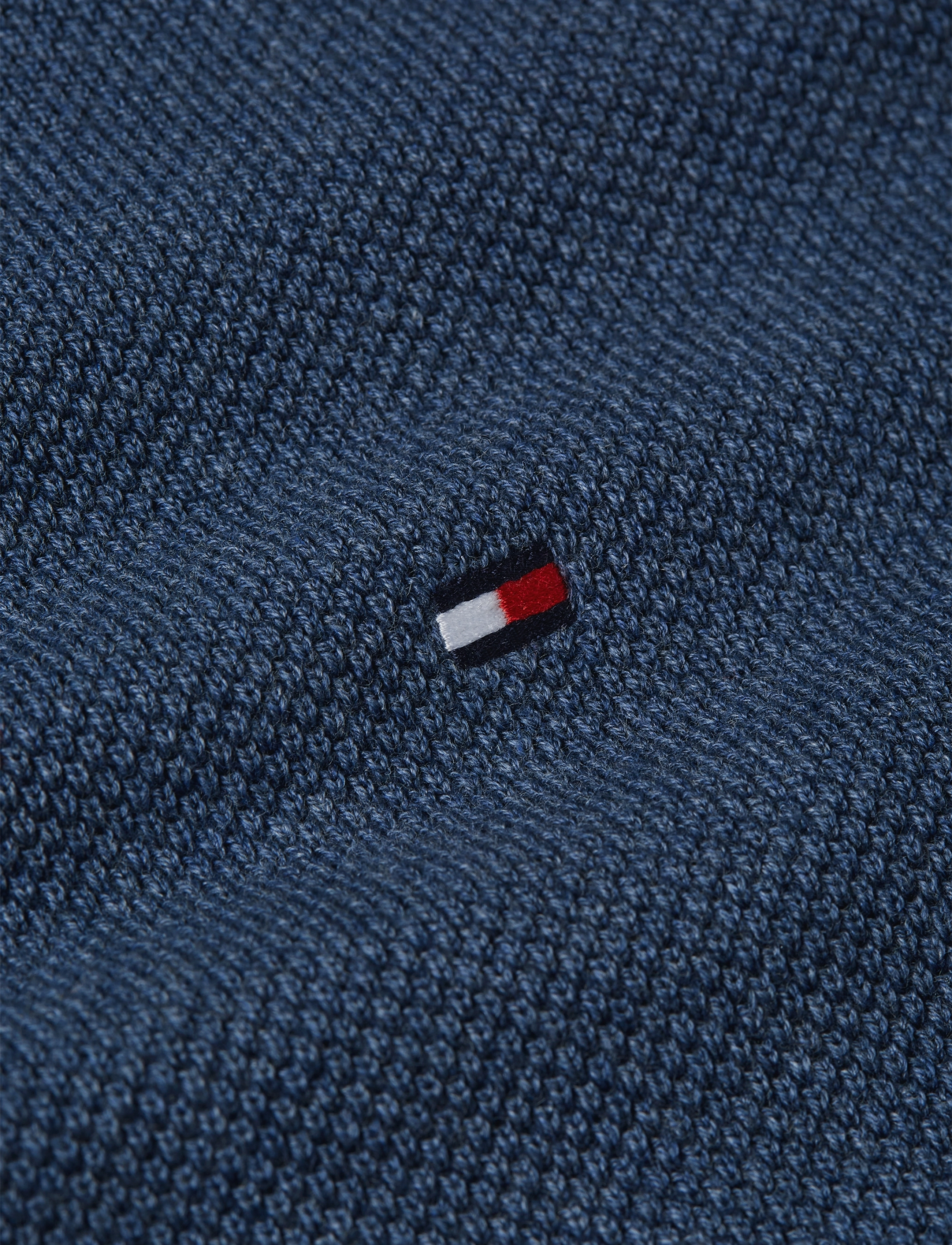 Tommy Hilfiger - ESSENTIAL STRUCTURE CREW NECK - rund hals - aegean sea heather - 2