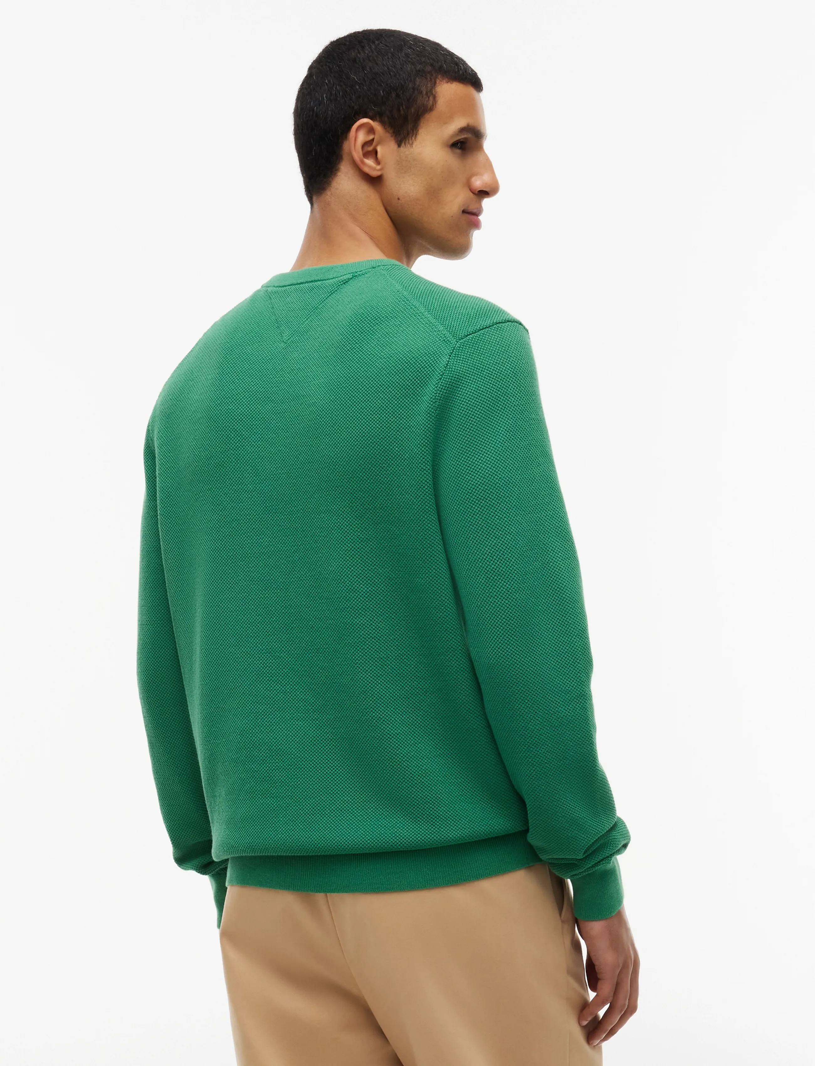 Tommy Hilfiger - ESSENTIAL STRUCTURE CREW NECK - rund hals - alaskan green - 2