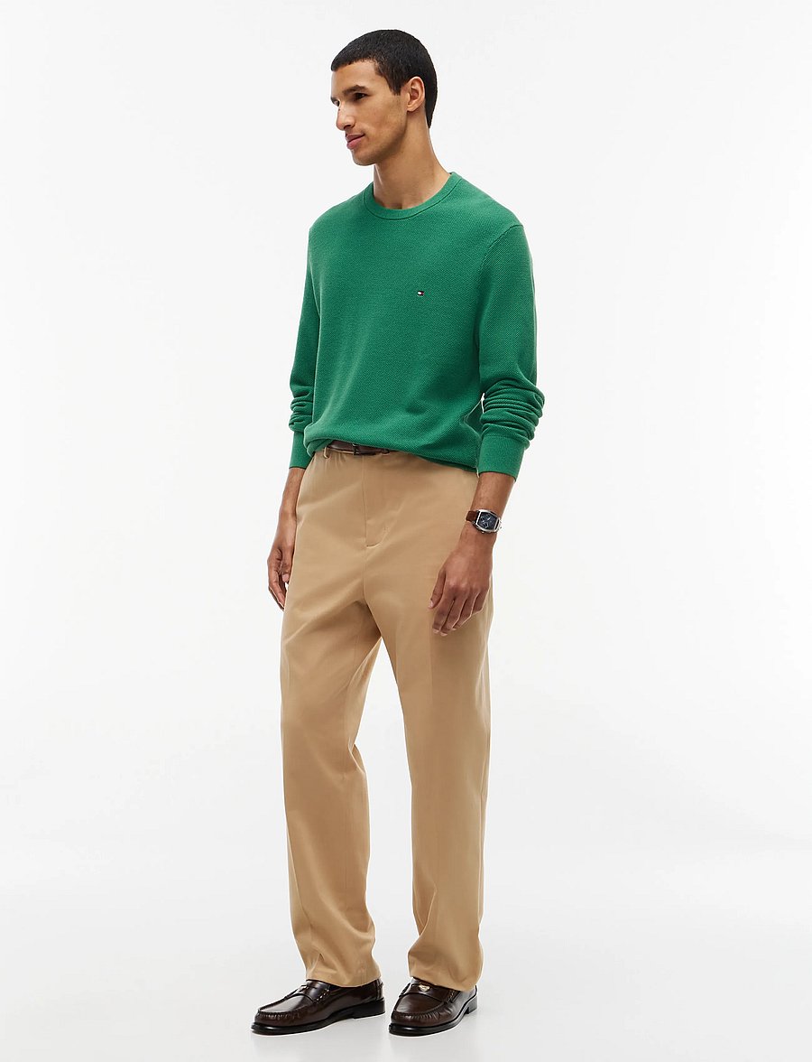 Tommy Hilfiger - ESSENTIAL STRUCTURE CREW NECK - rundhalsad - alaskan green - 4