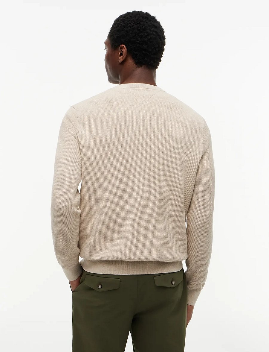 Tommy Hilfiger - ESSENTIAL STRUCTURE CREW NECK - rundhalsad - batique khaki heather - 2