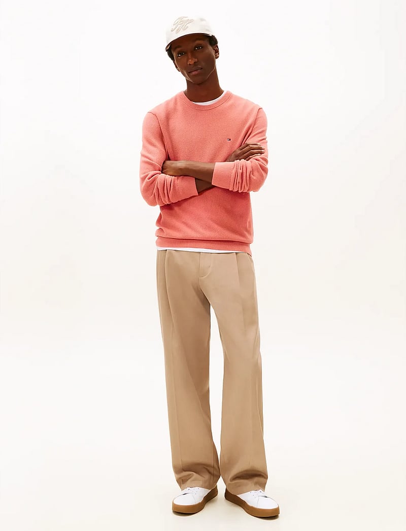 Tommy Hilfiger - ESSENTIAL STRUCTURE CREW NECK - round necks - camellia blush - 2