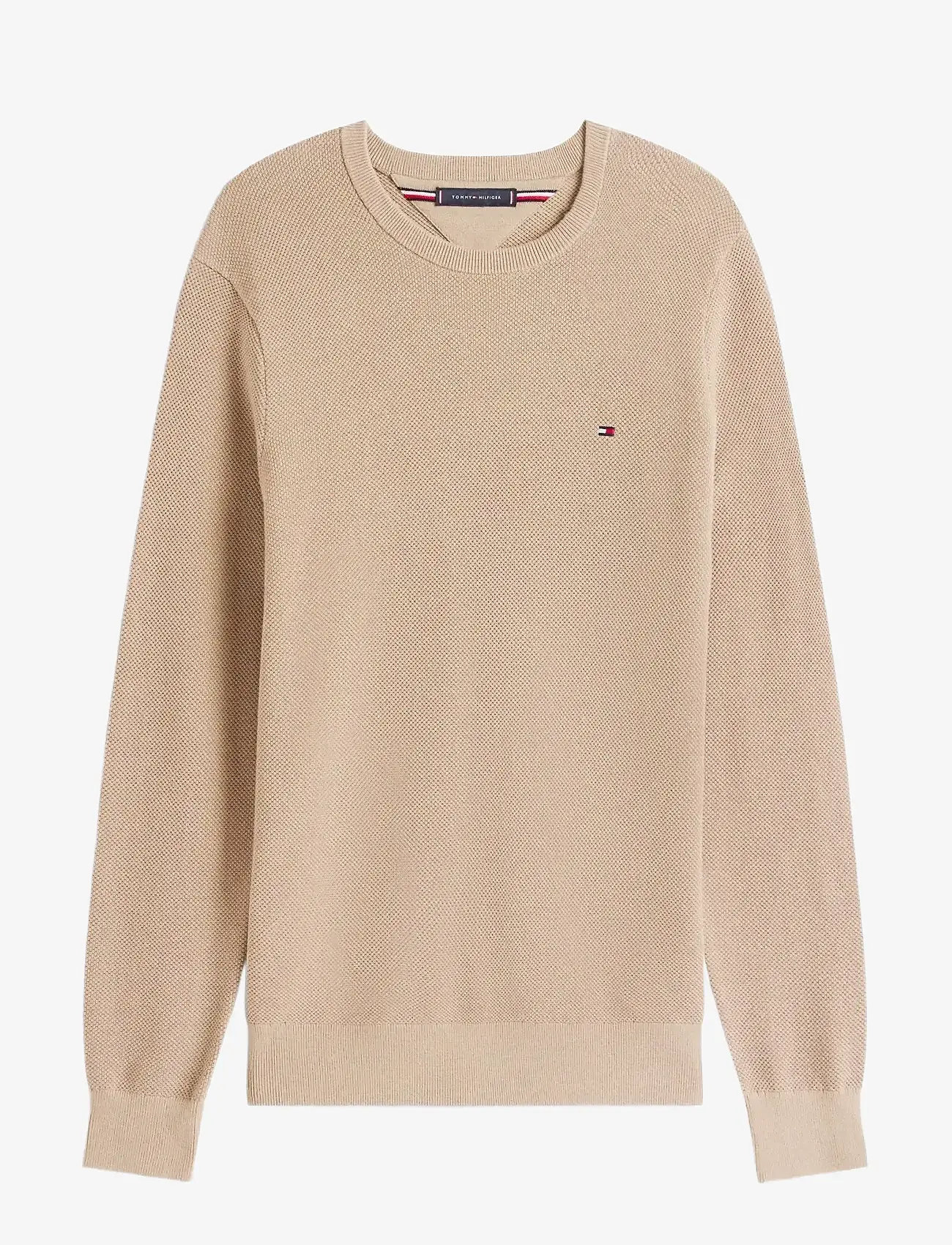 Tommy Hilfiger - ESSENTIAL STRUCTURE CREW NECK - rund hals - coastal taupe - 1