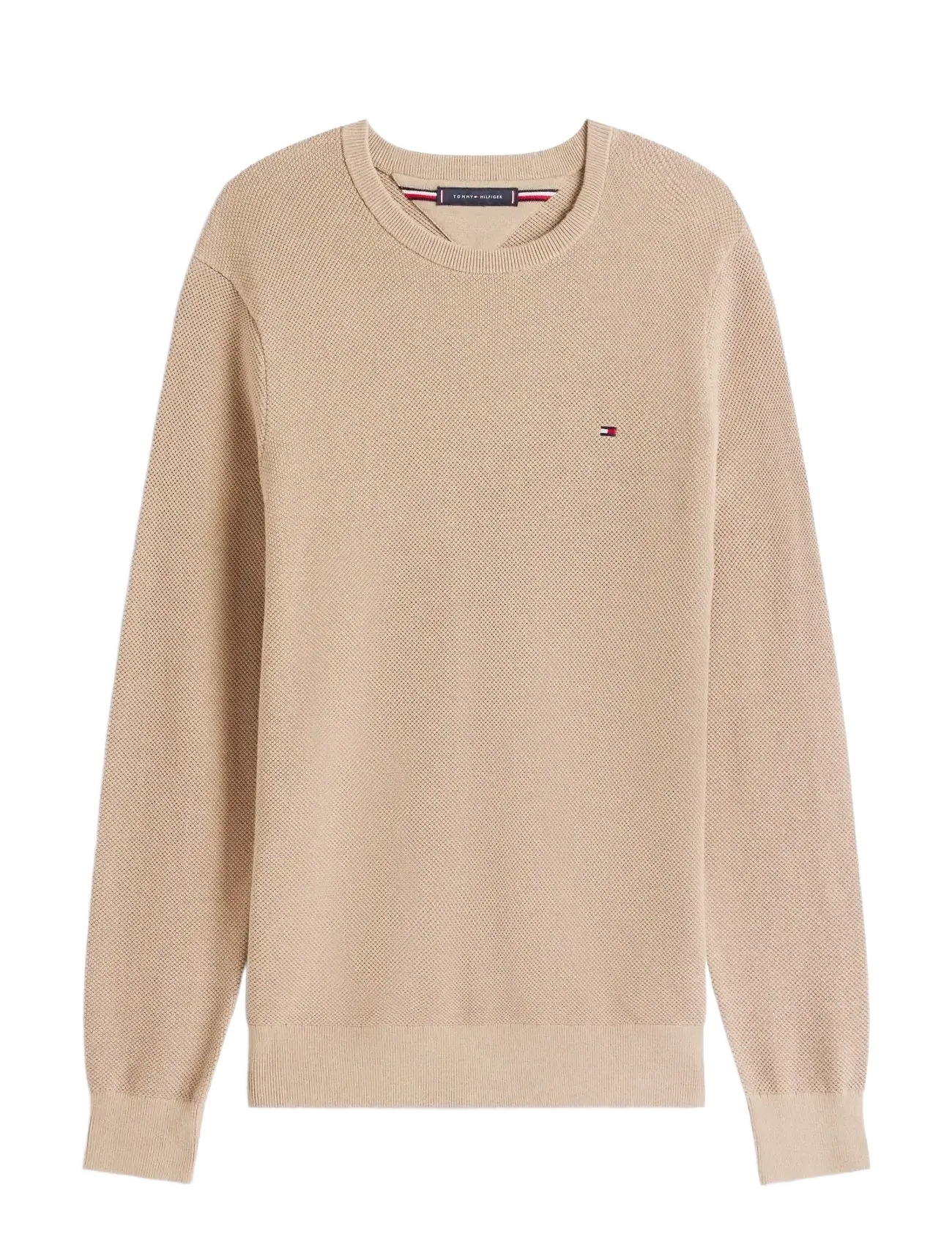 ESSENTIAL STRUCTURE CREW NECK - COASTAL TAUPE