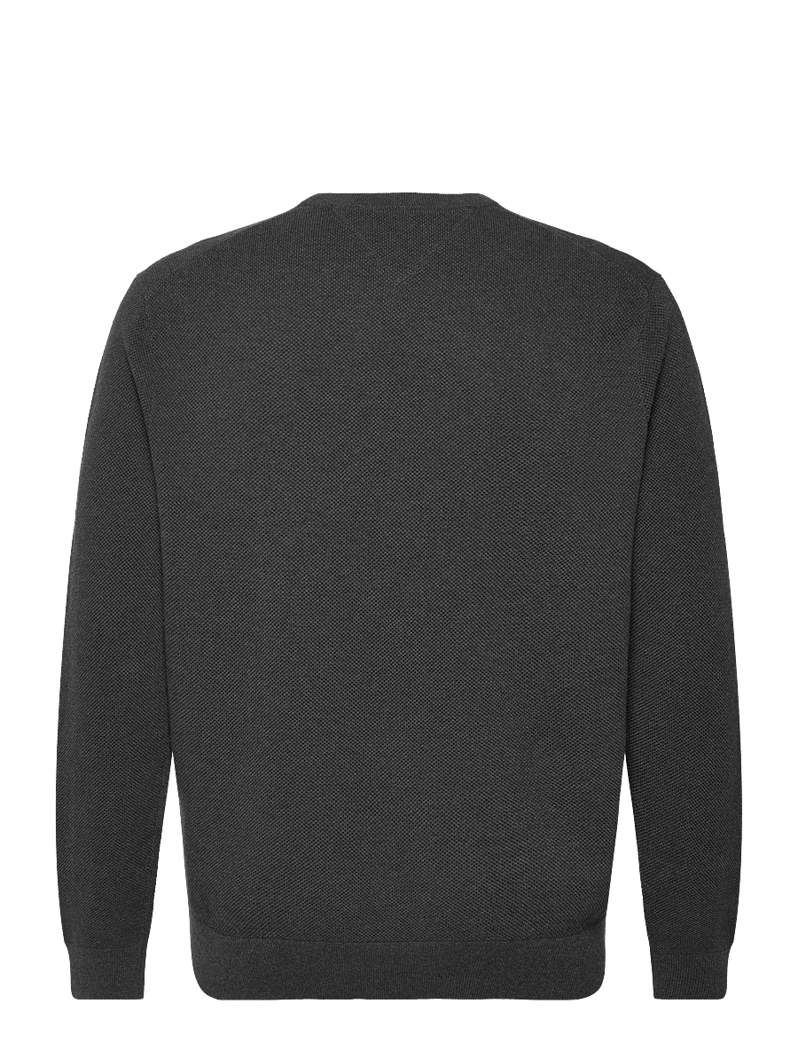 Tommy Hilfiger - ESSENTIAL STRUCTURE CREW NECK - rundhals - dark grey heather - 1