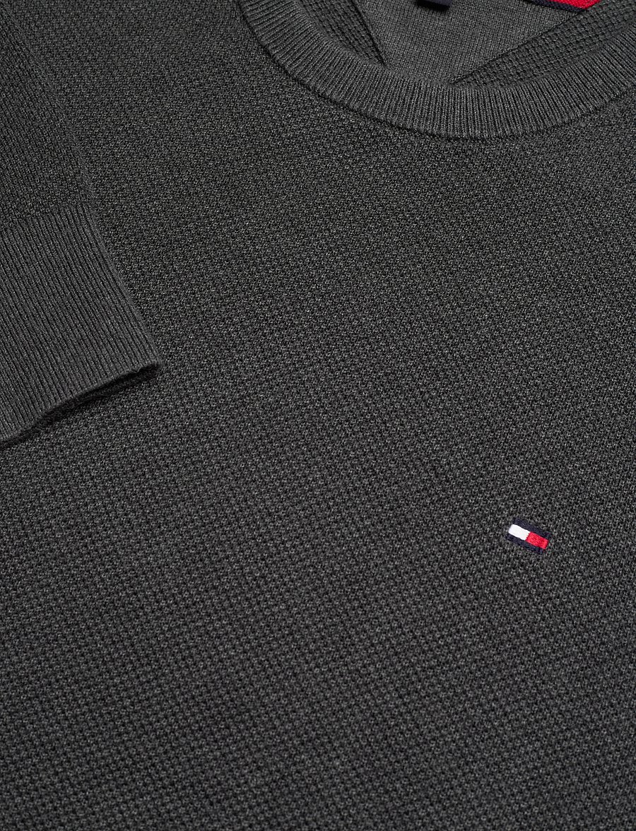 Tommy Hilfiger - ESSENTIAL STRUCTURE CREW NECK - rundhals - dark grey heather - 2