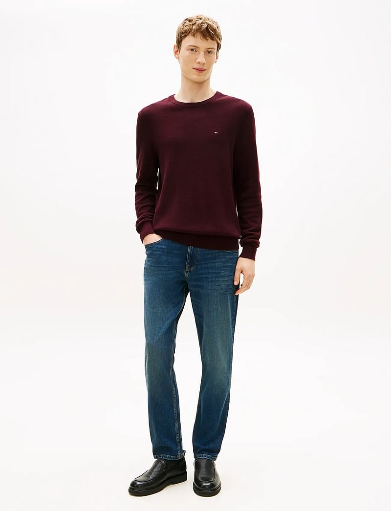Tommy Hilfiger - ESSENTIAL STRUCTURE CREW NECK - rund hals - deep burgundy - 2