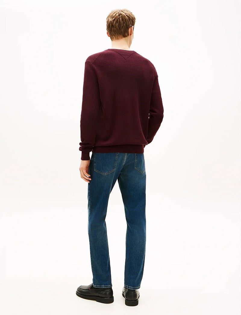 Tommy Hilfiger - ESSENTIAL STRUCTURE CREW NECK - rund hals - deep burgundy - 3