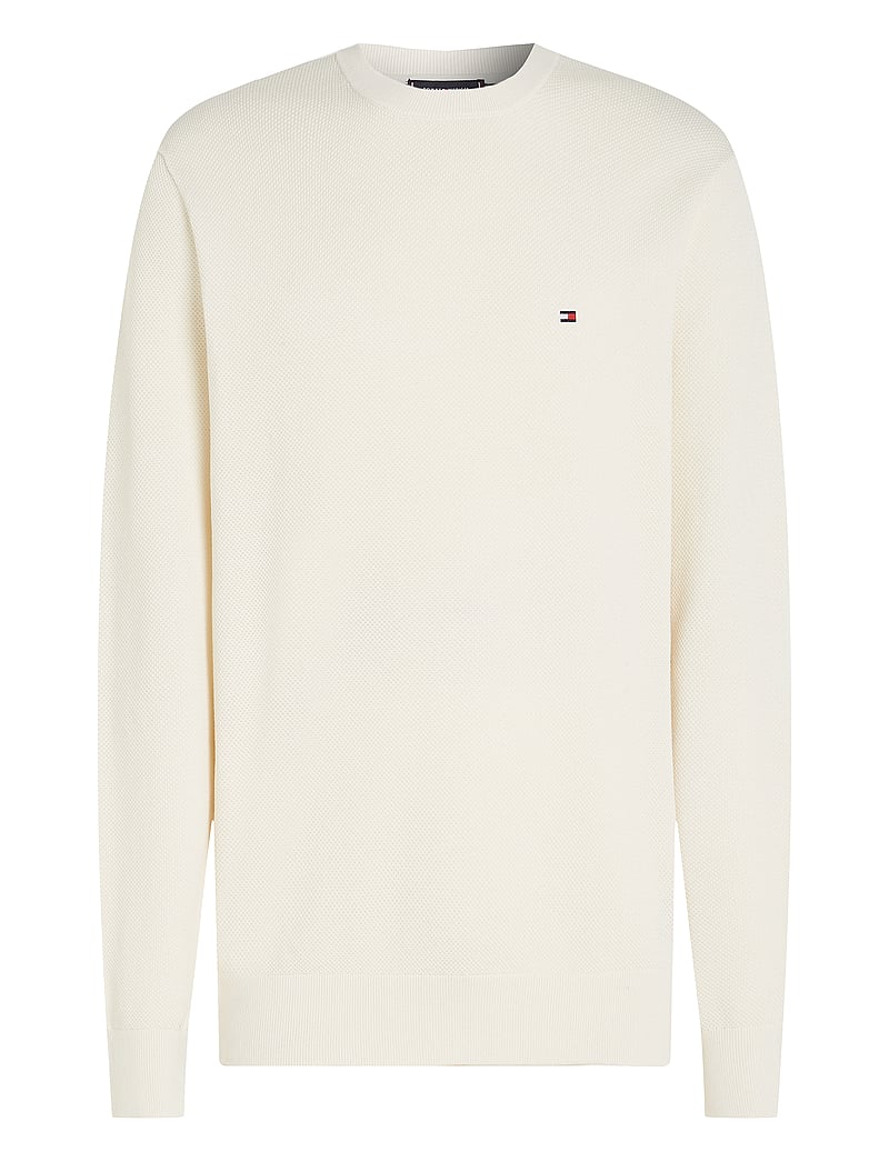 Tommy Hilfiger - ESSENTIAL STRUCTURE CREW NECK - rundhalsad - ivory petal - 1