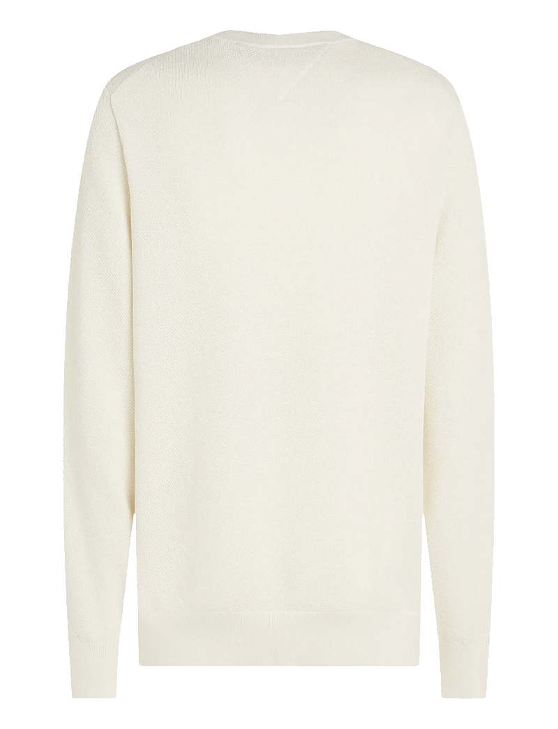 Tommy Hilfiger - ESSENTIAL STRUCTURE CREW NECK - rundhalsad - ivory petal - 2