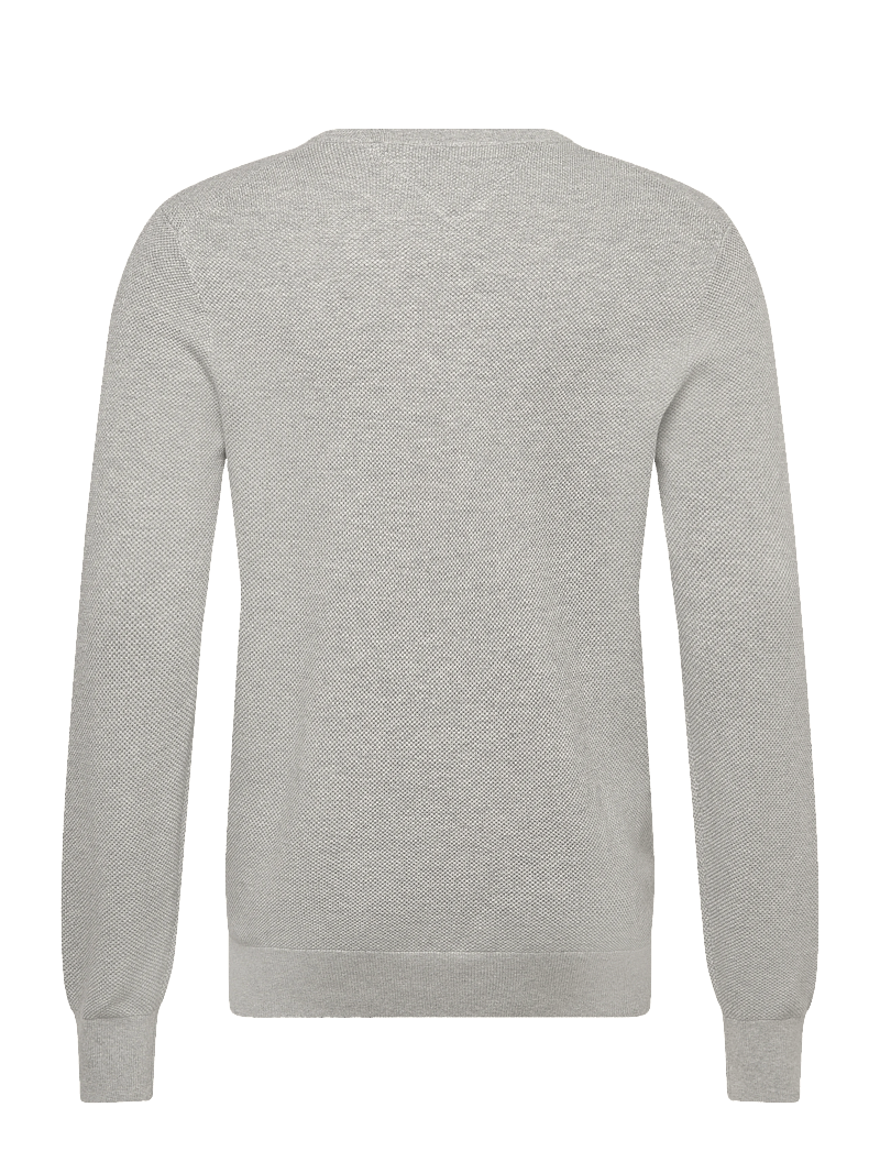 Tommy Hilfiger - ESSENTIAL STRUCTURE CREW NECK - rund hals - light grey heather - 1