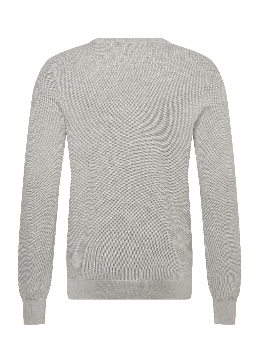 Tommy Hilfiger - ESSENTIAL STRUCTURE CREW NECK - rundhals - light grey heather - 2