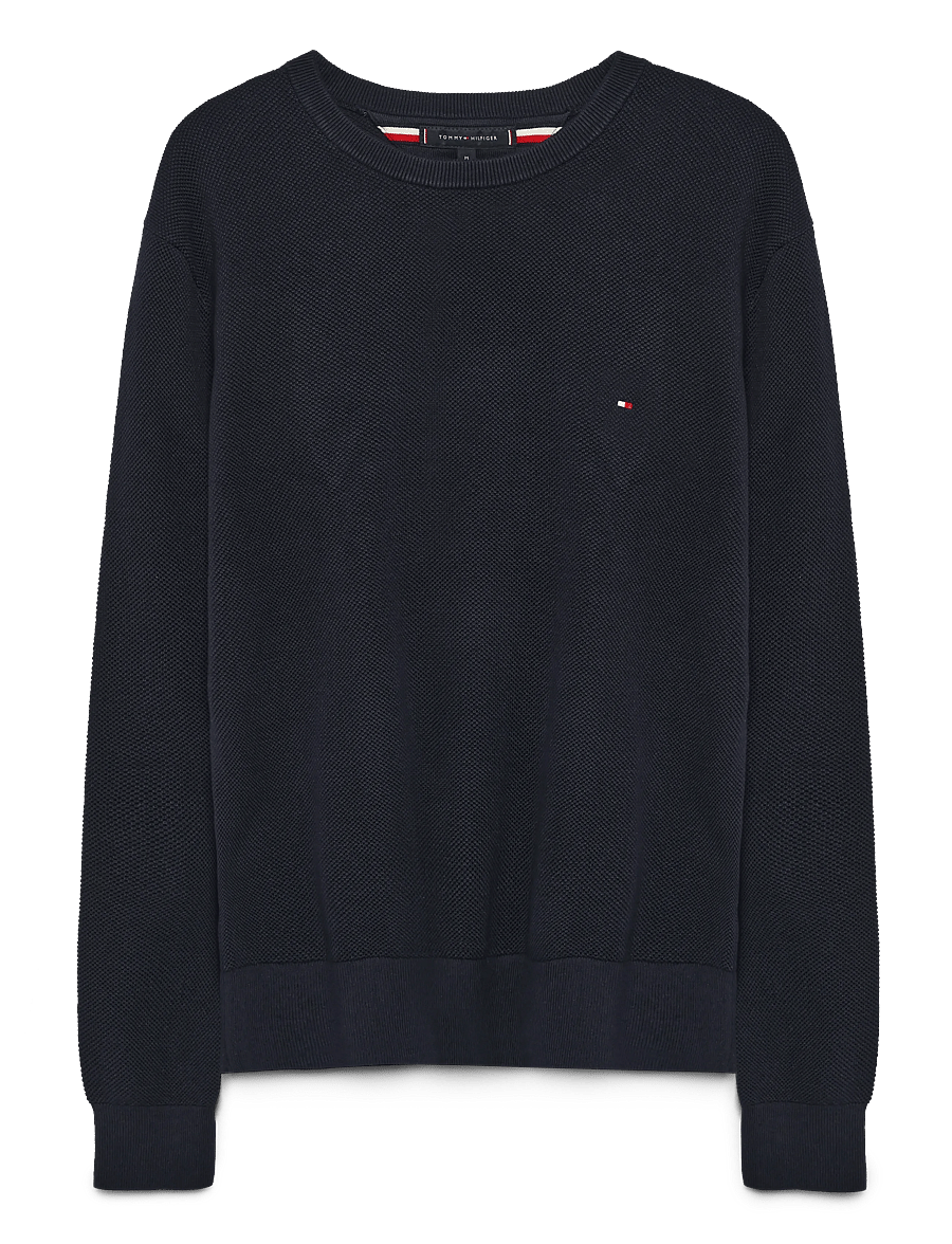 Tommy Hilfiger - ESSENTIAL STRUCTURE CREW NECK - rundhals - navy blue - 2