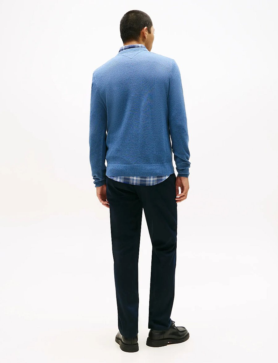 Tommy Hilfiger - ESSENTIAL STRUCTURE CREW NECK - rundhals - petrol blue heather - 3
