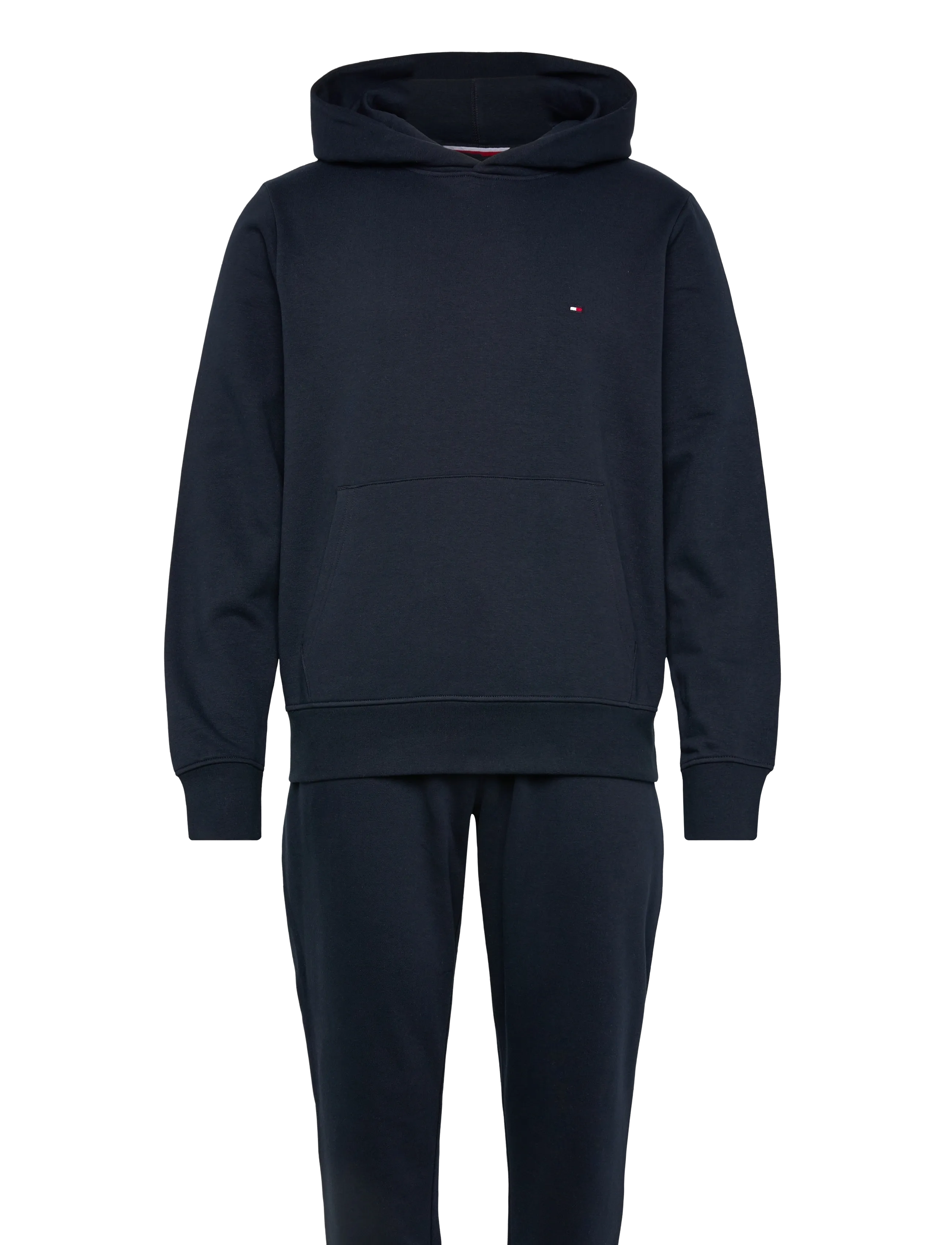 TOMMY HILFIGER Flag Logo Tracksuit Navy - XL - Herren