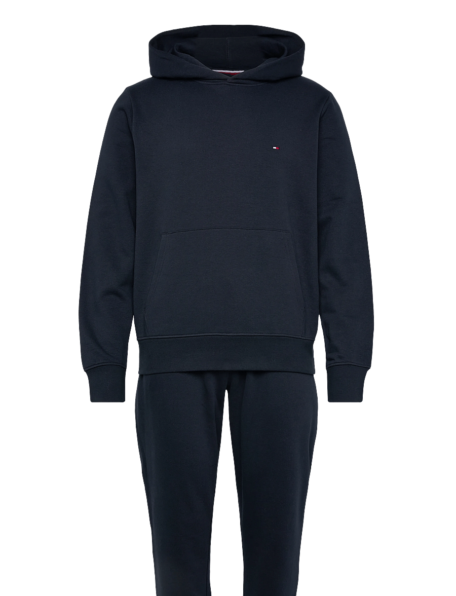Tommy Hilfiger - FLAG LOGO TRACKSUIT - dressid - desert sky - 0