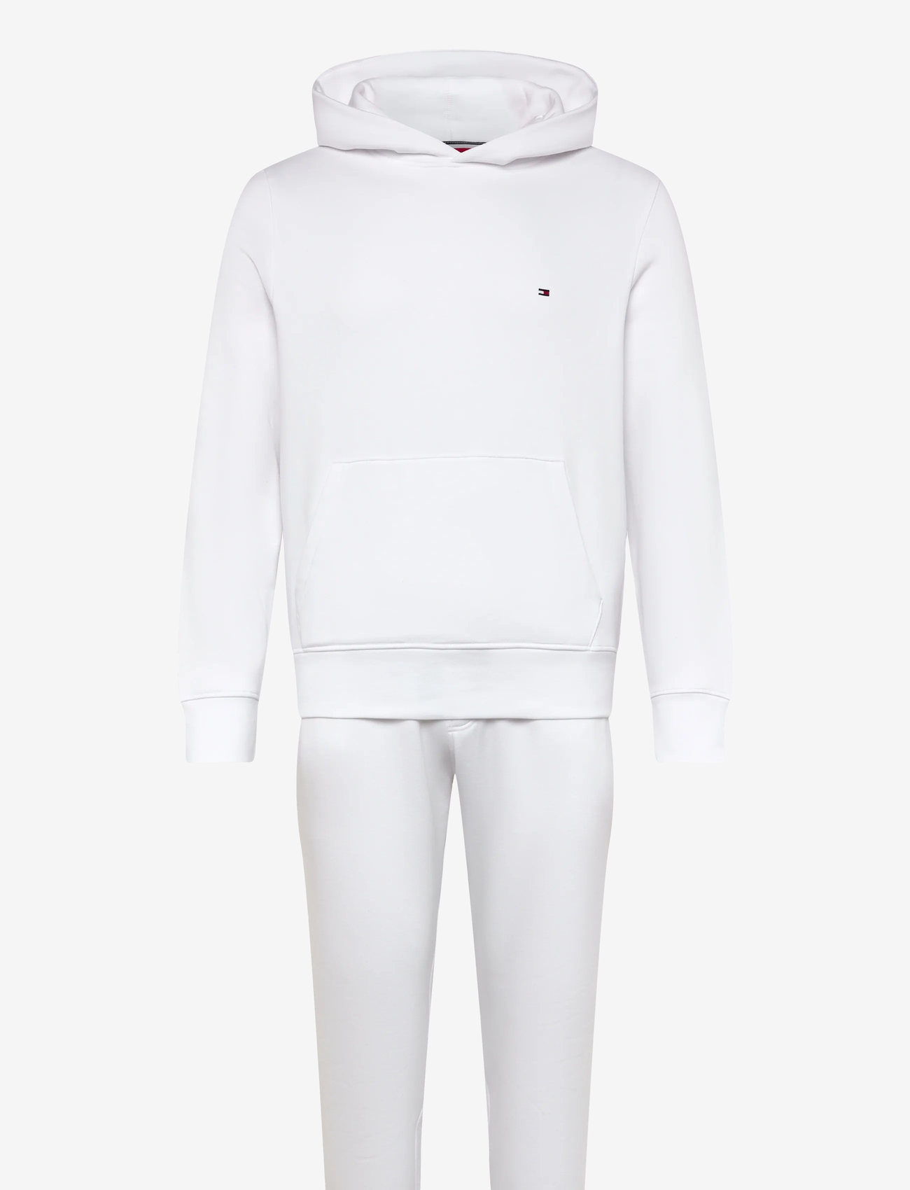 Tommy Hilfiger - FLAG LOGO TRACKSUIT - trainingsanzug - white - 0