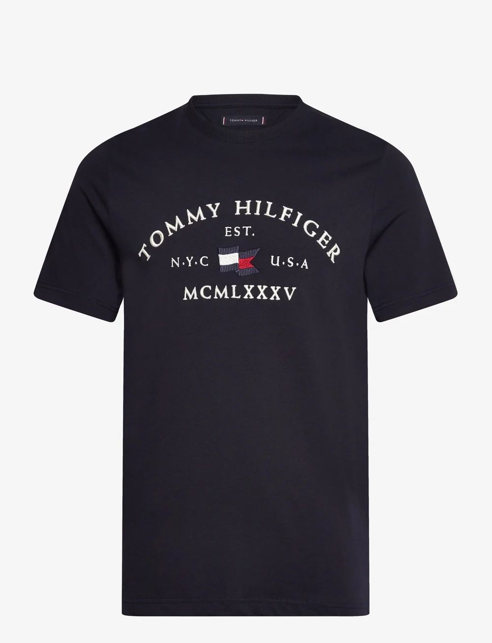 Tommy Hilfiger - NAUTICAL ARCH TEE - kurzärmelig - desert sky - 0