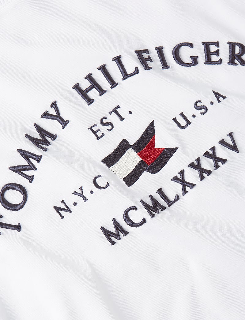 Tommy Hilfiger - NAUTICAL ARCH TEE - lyhythihaiset - white - 4