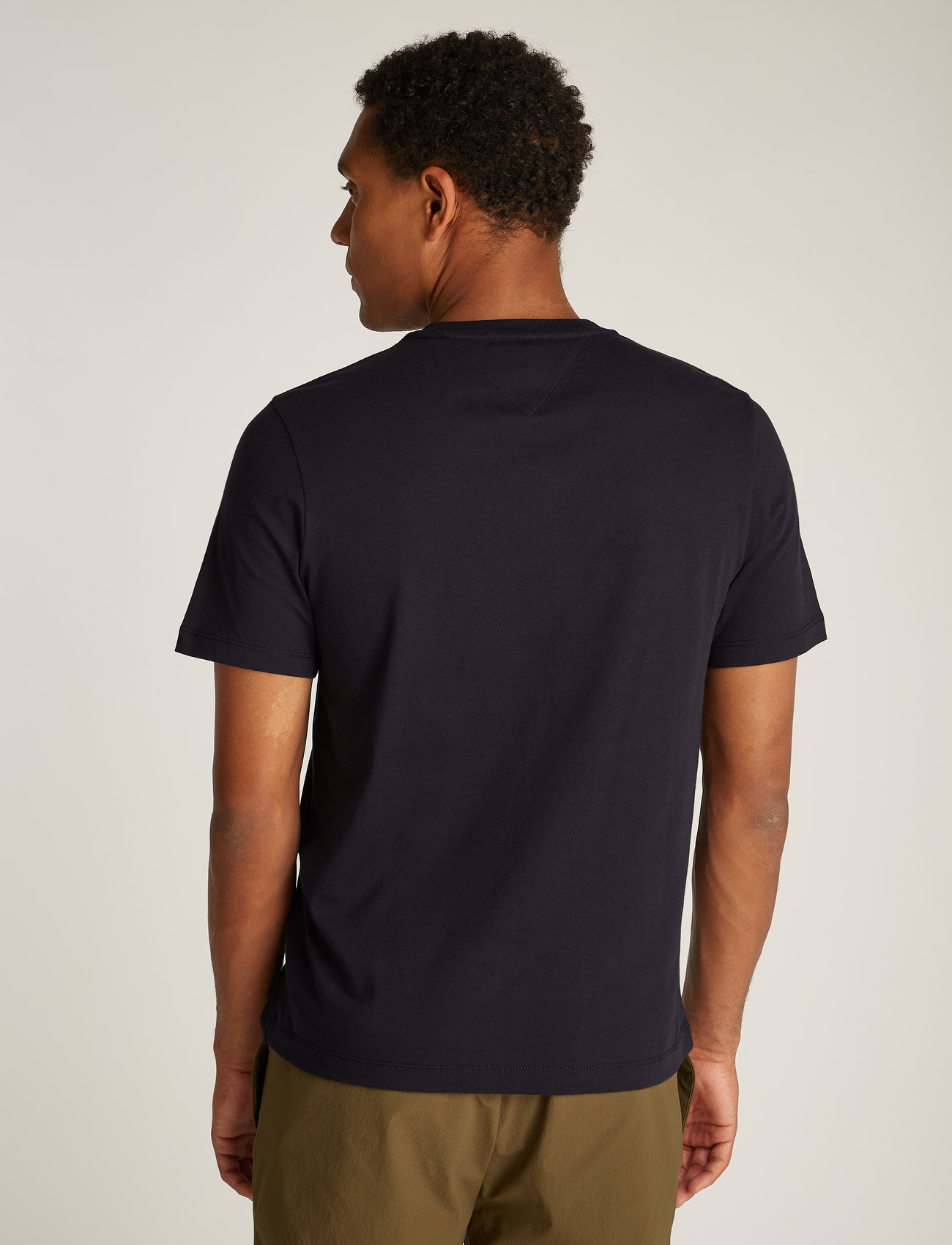 Tommy Hilfiger - HILFIGER CHEST STRIPE TEE - desert sky - 5