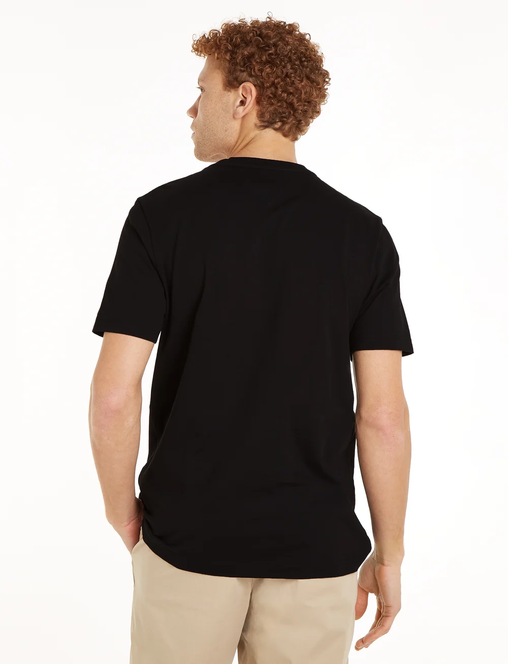 Tommy Hilfiger - HILFIGER ARCH POCKET TEE - kurzärmelig - black - 1