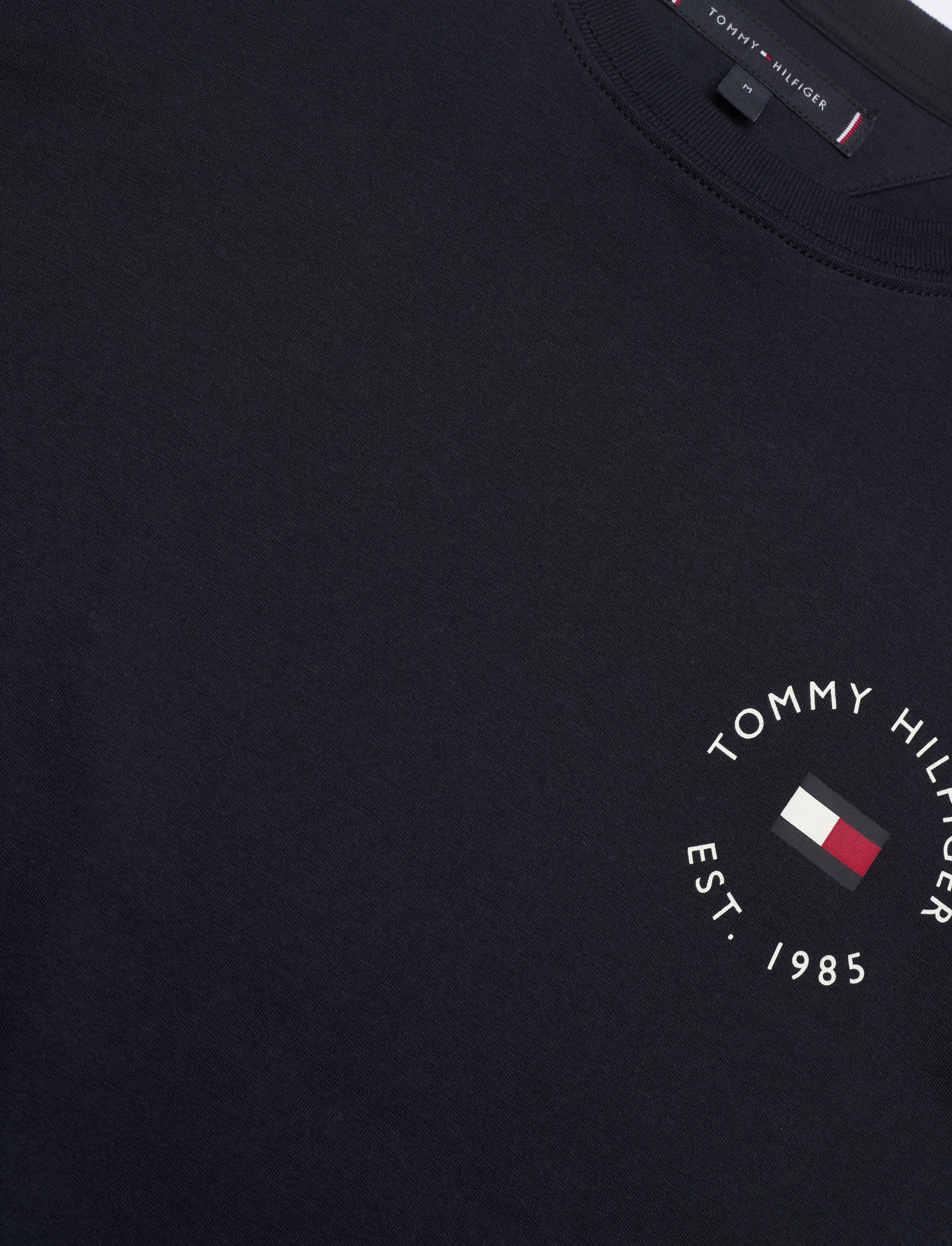 Tommy Hilfiger - ROUNDLE LOGO CHEST TEE - desert sky - 2
