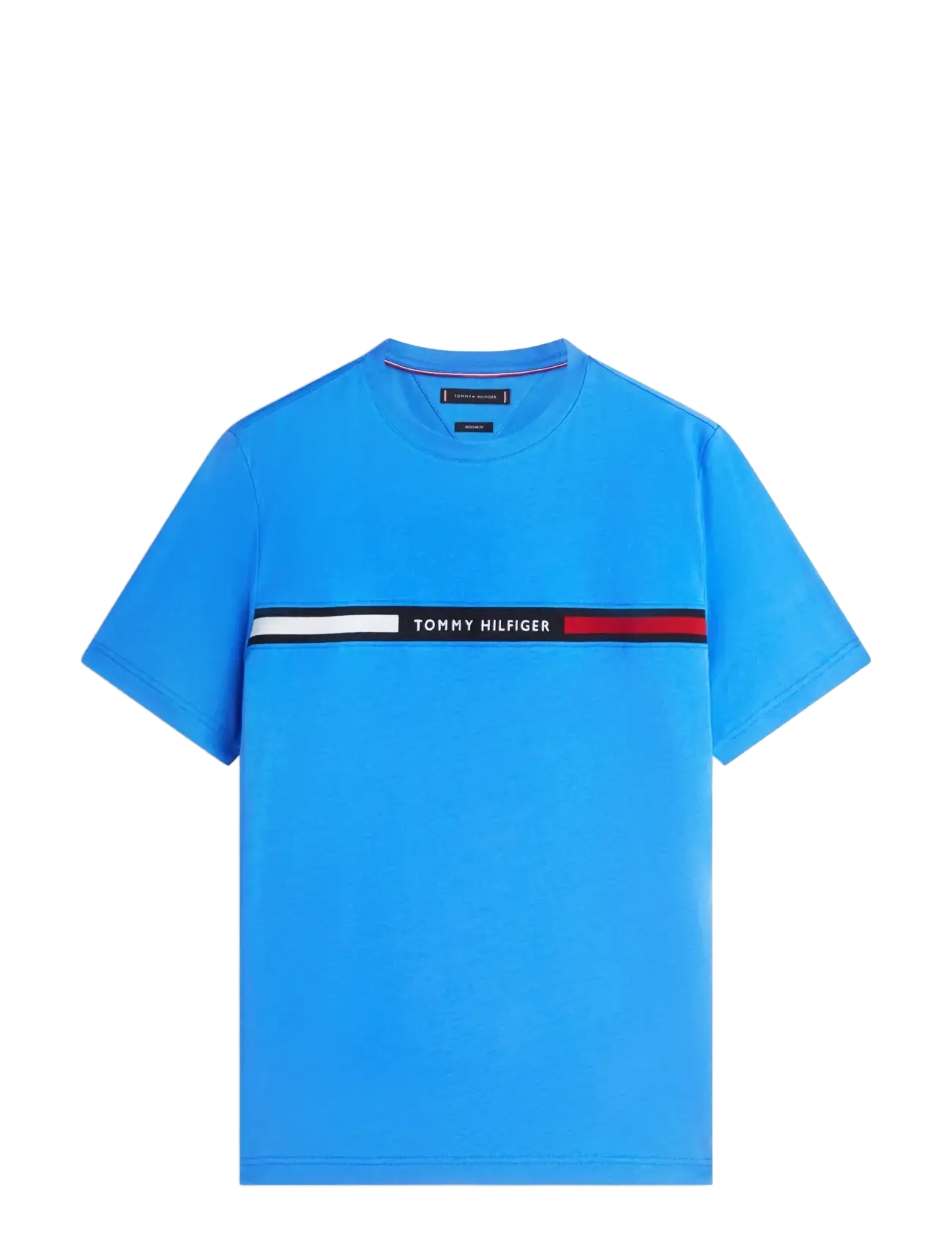 TOMMY HILFIGER Hilfiger Chest Insert Tee Blau - XL - Herren