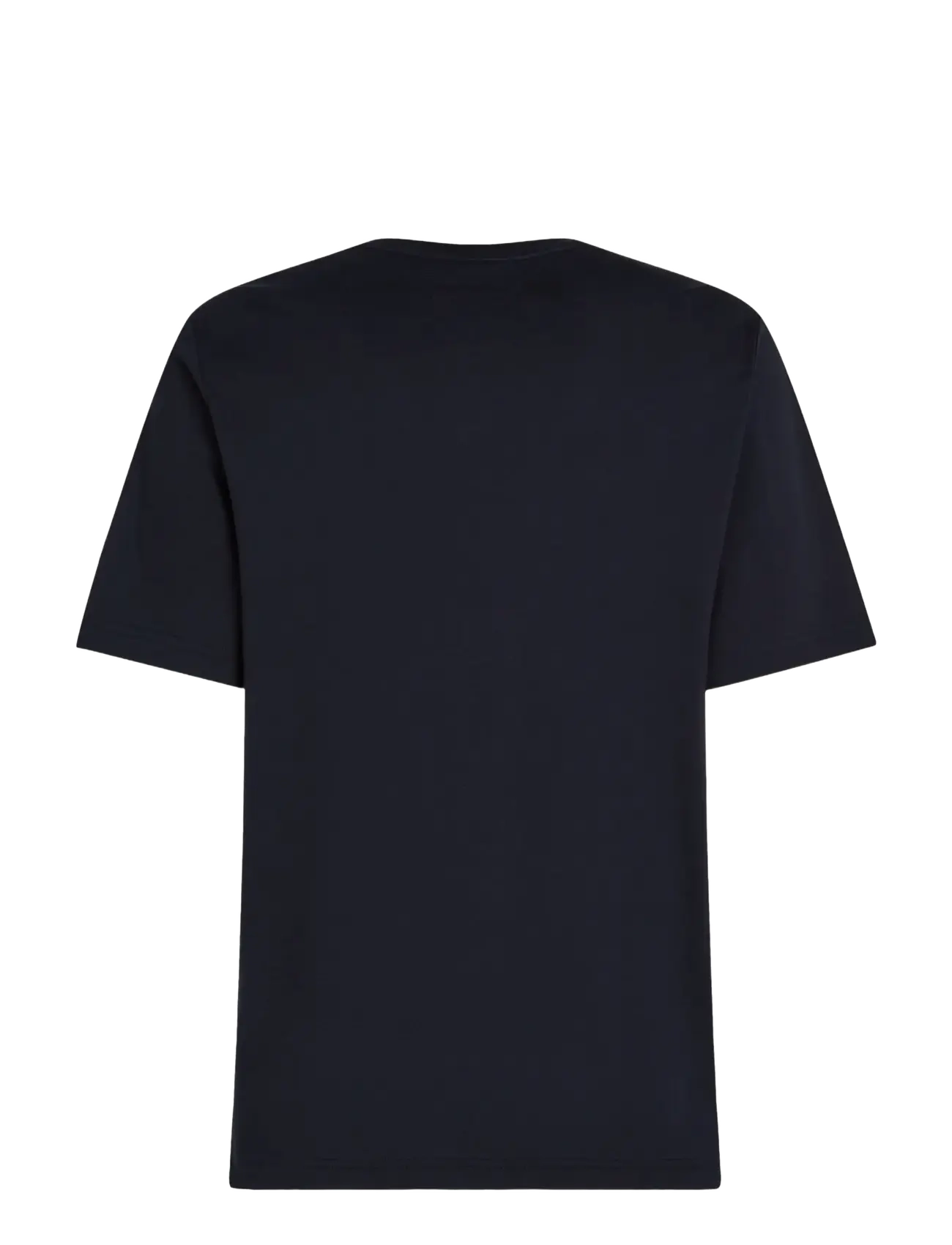 Tommy Hilfiger - HILFIGER CHEST INSERT TEE - short-sleeved t-shirts - navy blue - 2