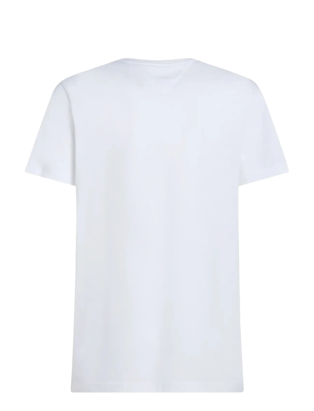 Tommy Hilfiger - HILFIGER CHEST INSERT TEE - lühikeste varrukatega t-särgid - white - 2