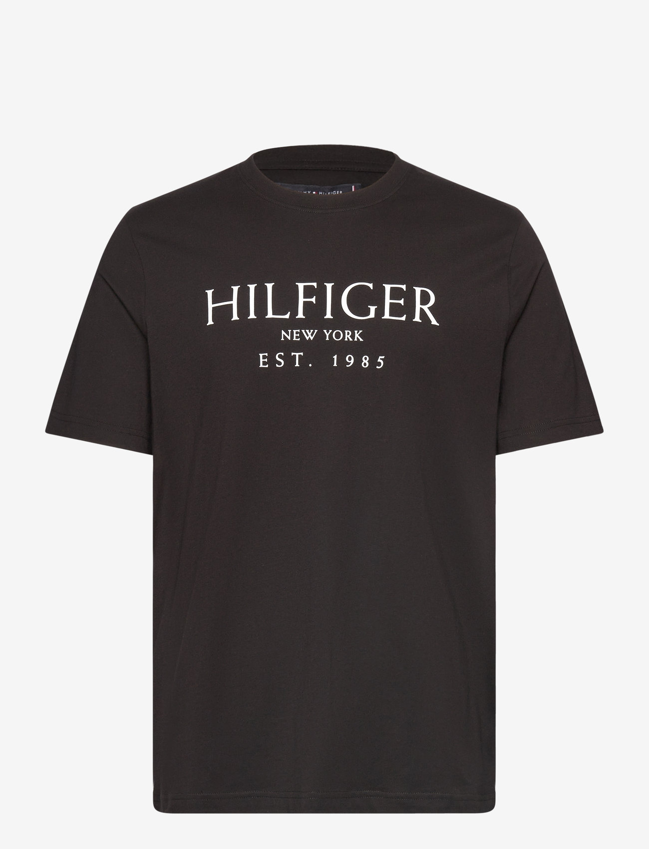 Tommy Hilfiger - BIG HILFIGER TEE - höstkläder - black - 0