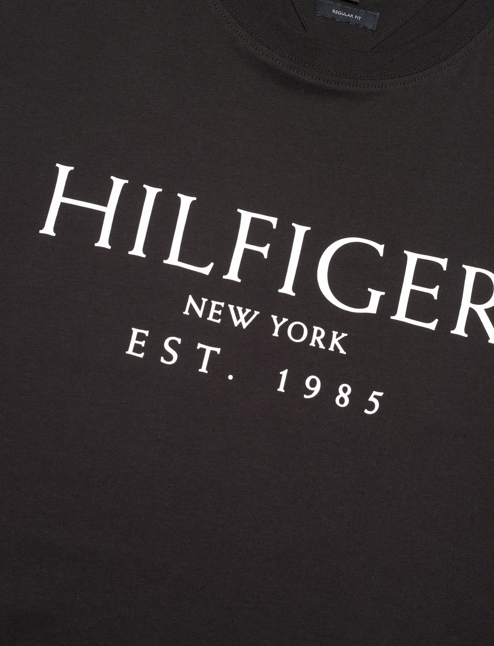 Tommy Hilfiger - BIG HILFIGER TEE - kortärmade t-shirts - black - 2
