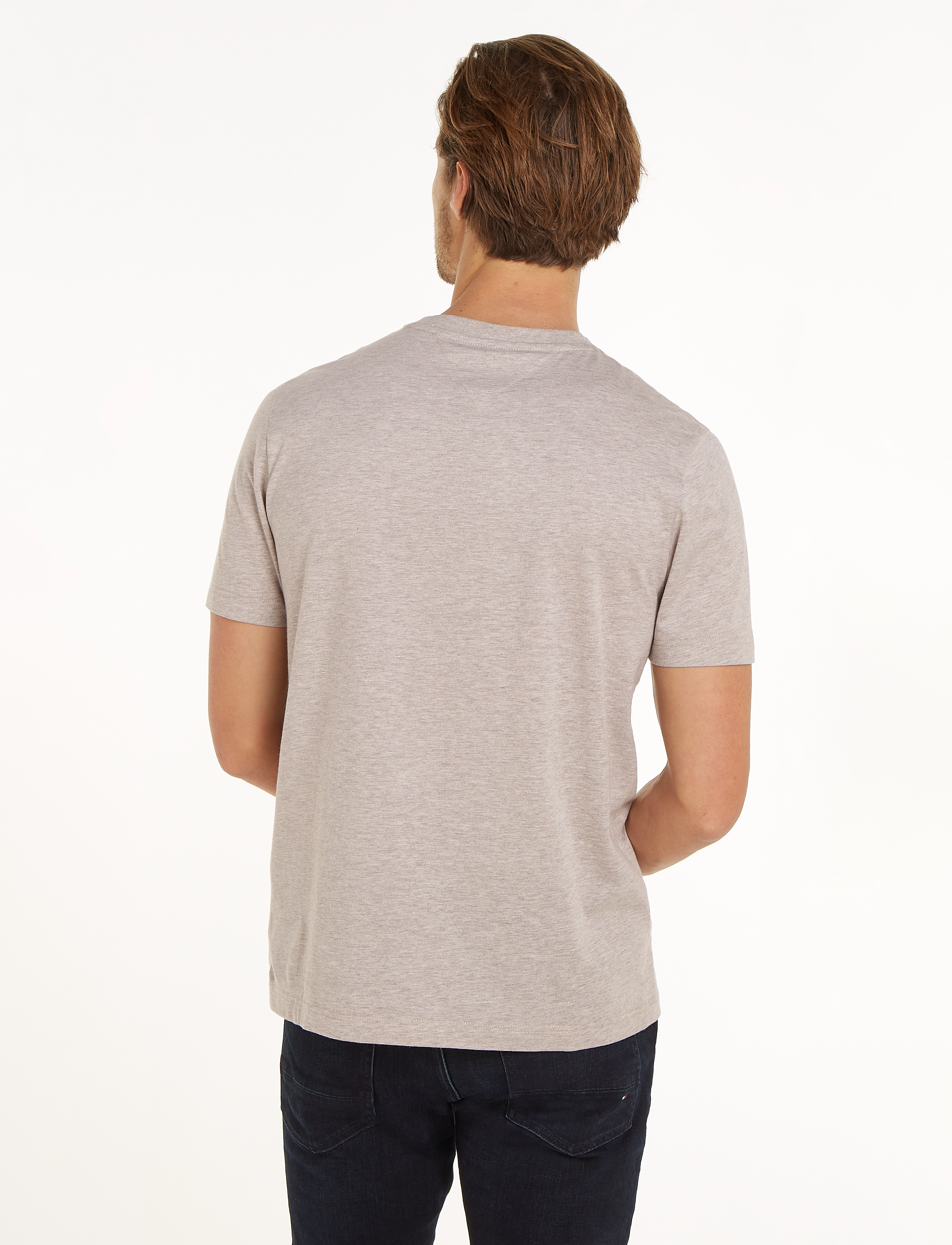 Tommy Hilfiger - BIG HILFIGER TEE - heathered pebble - 3