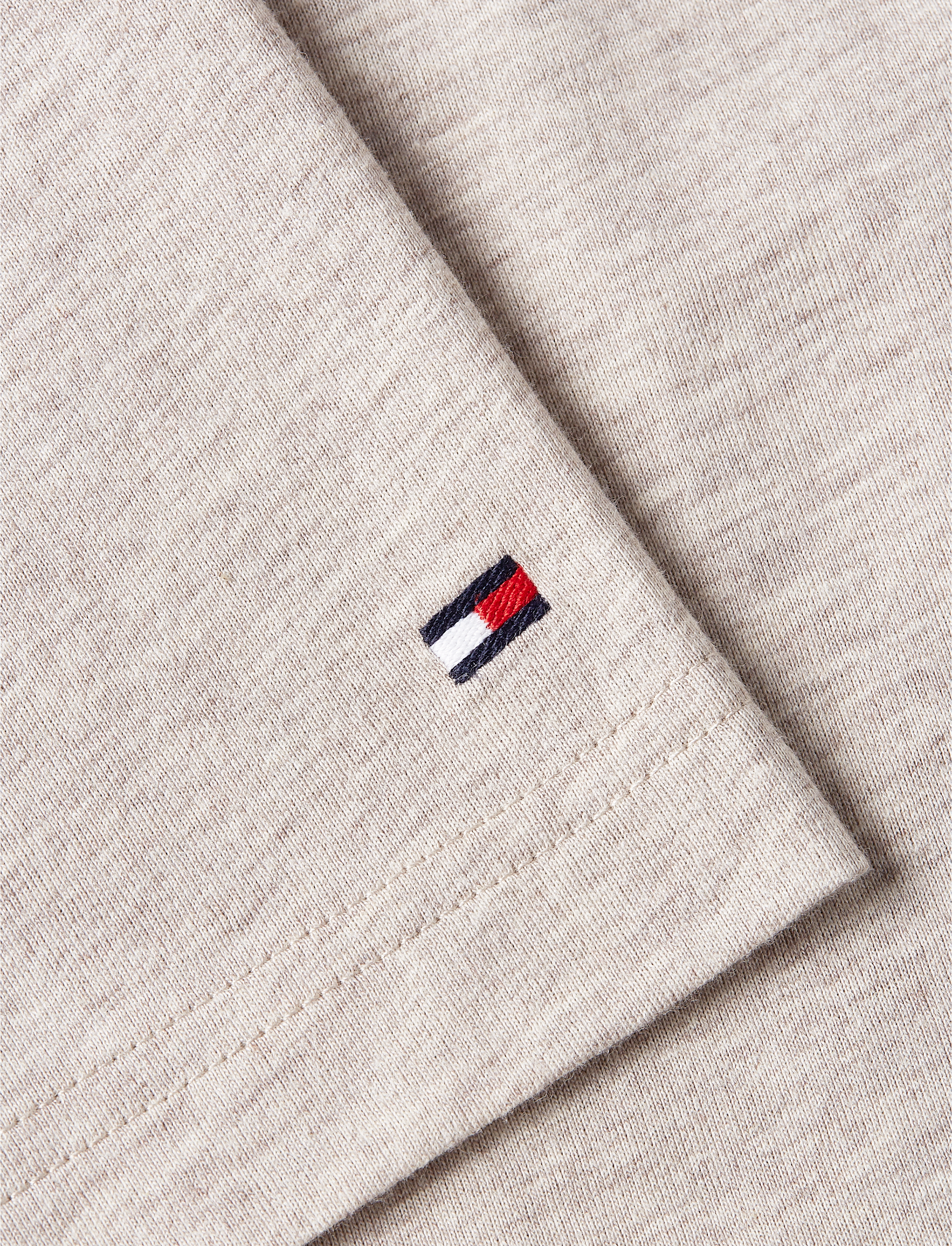 Tommy Hilfiger - BIG HILFIGER TEE - heathered pebble - 5