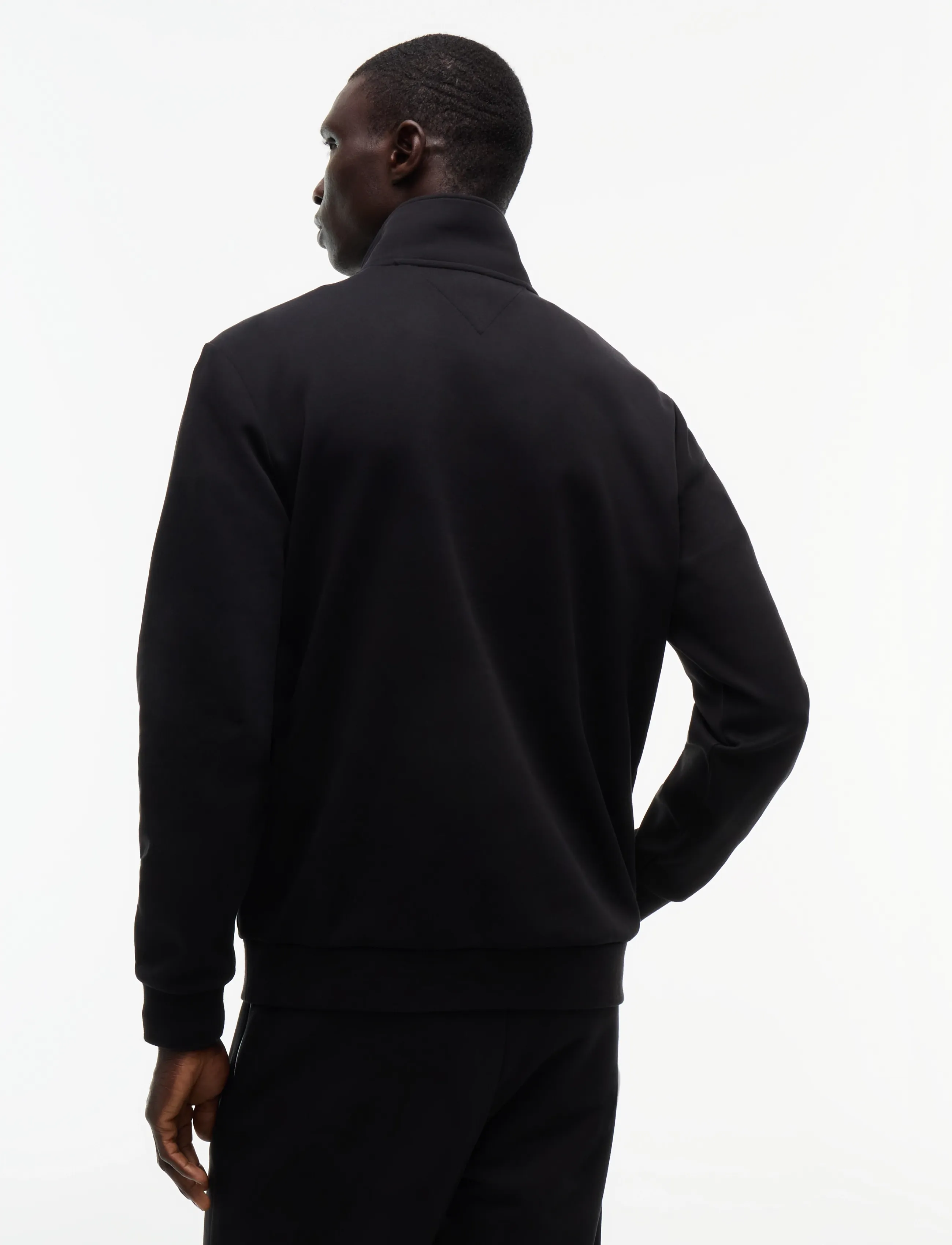 Tommy Hilfiger - ESSENTIAL INTECHNO 1/4 ZIP - pullover mit halbem reißverschluss - black - 3