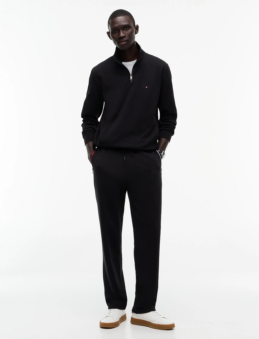 Tommy Hilfiger - ESSENTIAL INTECHNO 1/4 ZIP - pullover mit halbem reißverschluss - black - 5
